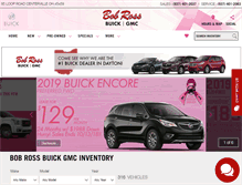 Tablet Screenshot of bobrossbuickgmc.com